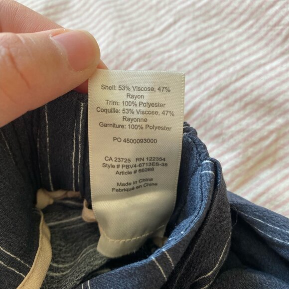 Wilfred Wide-Leg Pants w/ Tie (Faun Pant) - Picture 6 of 6